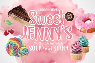 Sweet Jennys - best seller sweet font Font Download