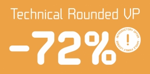 Technical Rounded VP Font Download