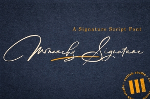 Monarchy Signature - A Signature Script Font Font Download