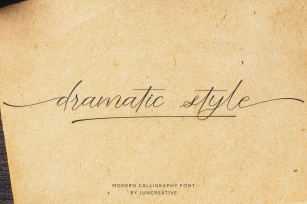 Dramatic Style Font Download