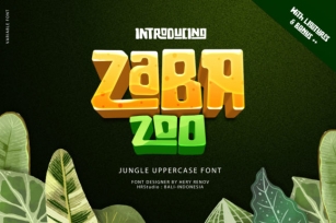 Zaba Zoo Font Download