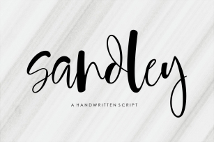 Sandley | Handwritten Script Font Font Download