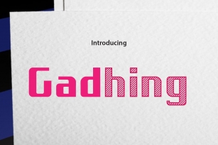 Gadhing Font Download