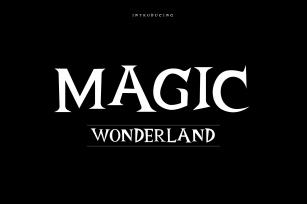Magic Wonderland Font Download