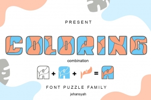Coloring Family Font Download