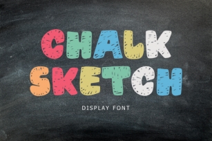 Chalk Sketch Font Download