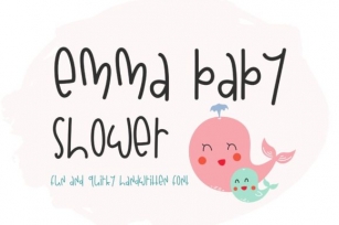 Emma Baby Shower Font Download