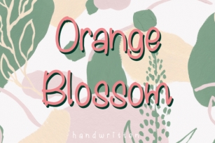 Orange Blossom Font Download