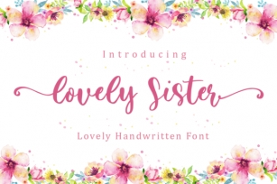 Lovely Sister Font Download