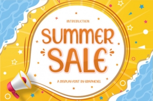 Summer Sale Font Download