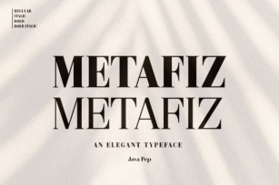 Metafiz Font Download