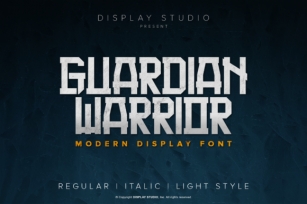 Guardian Warrior Font Download
