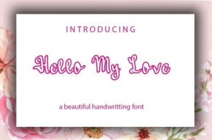 Hello My Love Font Download