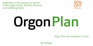 Orgon Plan Font Download