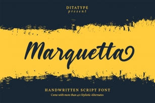 Marquetta Handwritten Font Font Download