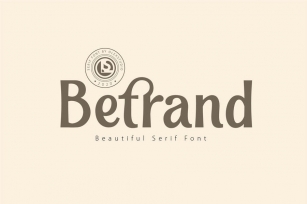BETRAND - Serif Font Download
