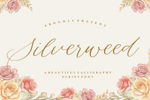 Silverweed YH - Elegant Script Font Font Download