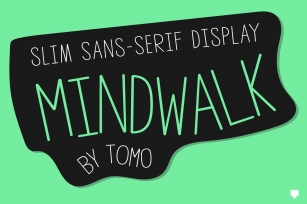 TOMO Mindwalk Font Download