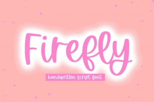 Firefly - Handwritten Script Font Font Download