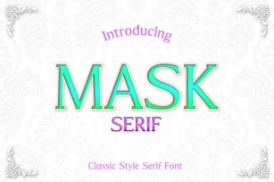 Mask Font Download