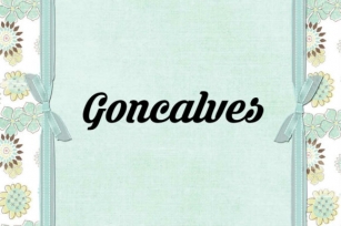 Goncalves Font Download