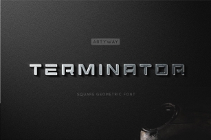 Terminator Headline Font Font Download