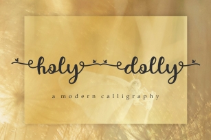 holy dolly Font Download