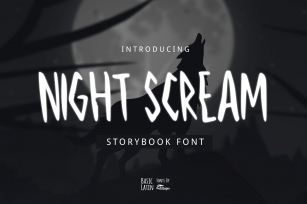 Night Scream Font Font Download