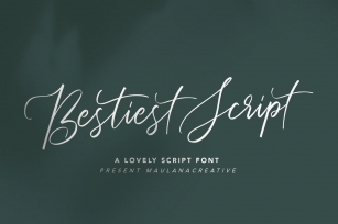 Bestiest Script Lovely Modern Font Font Download