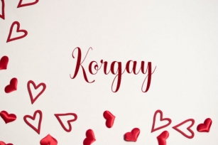Korgay Font Download