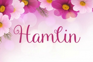 Hamlin Font Download