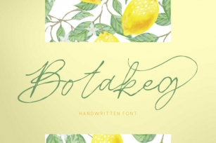 Botakeg Font Download