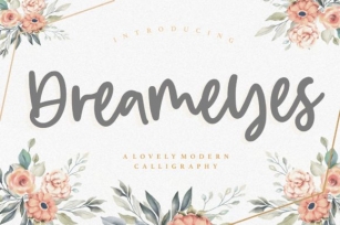 Dreameyes Font Download