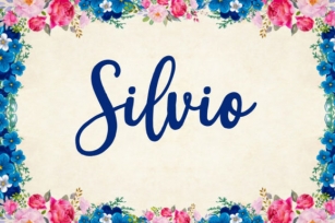 Silvio Font Download