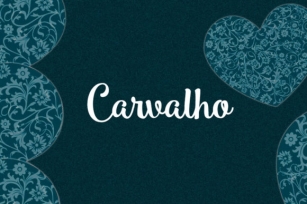 Carvalho Font Download