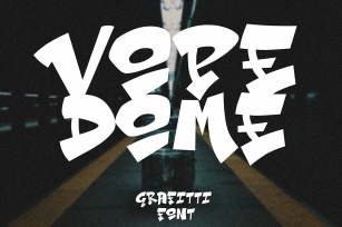 Vope Dome Graffiti font Font Download