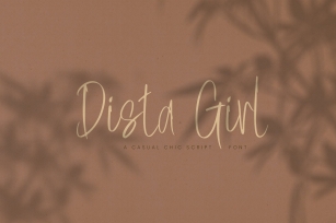 Dista Girl Font Download