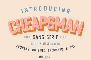 Cheapsman Sans Font Download