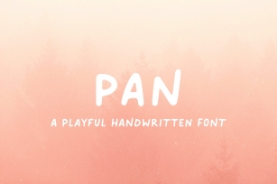 Pan  A Playful Handwritten Font Font Download