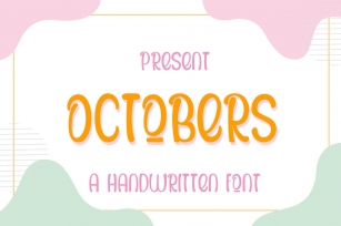 Octobers Font Download