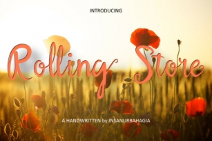 Rolling Store Font Download