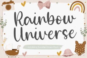 Rainbow Universe Font Download