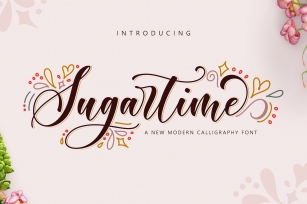 Sugartime Script Font Download