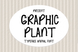 Graphic Plant Font Download