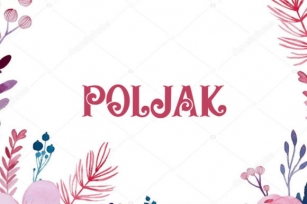 Poljak Font Download