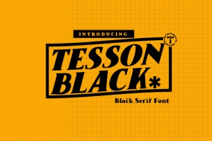 Tesson Black Font Download