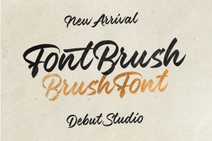 Font Brush - Brush Font Font Download
