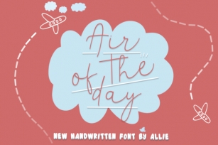 Air of the Day Font Download