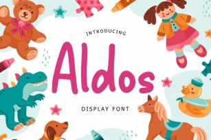 Aldos Display Font Font Download
