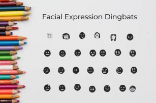 Facial Expression Font Download
